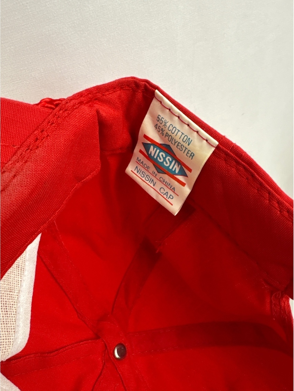 Vintage Red 'Ride Pontiac Ride!' Strapback Hat Adjustable Baseball Cap - Picture 9 of 9